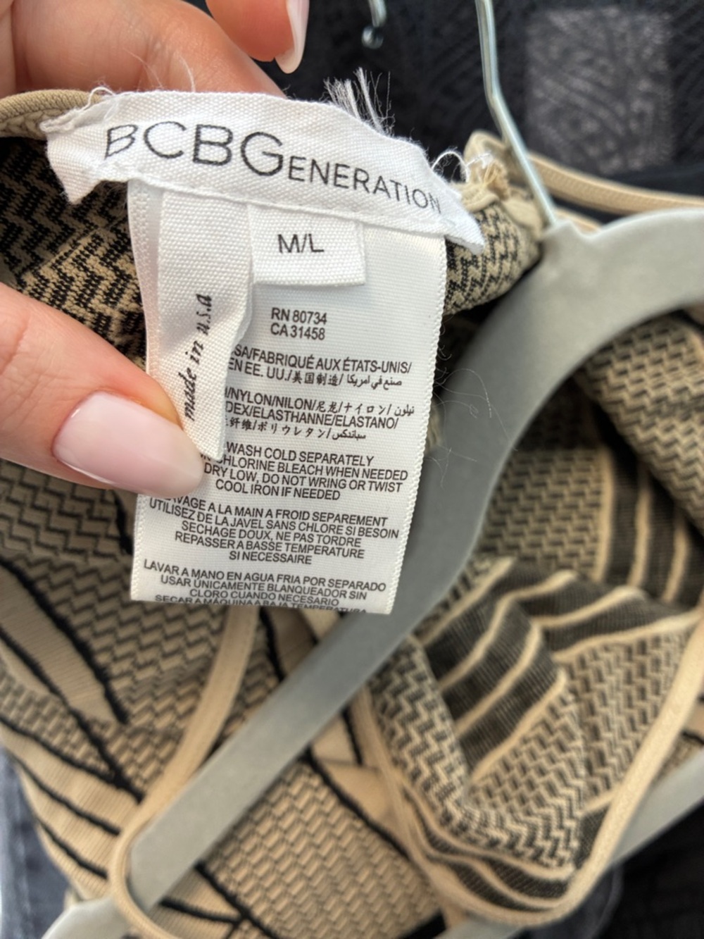 BCBGENERATION SLIP DRESS - Picture 4 of 4